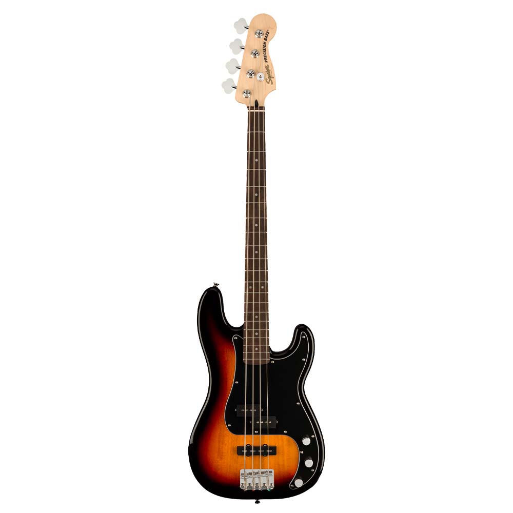 Fender Squier PJ Bass Pack w/Rumble 15, 3-Color Sunburst-bass-Fender- Hermes Music
